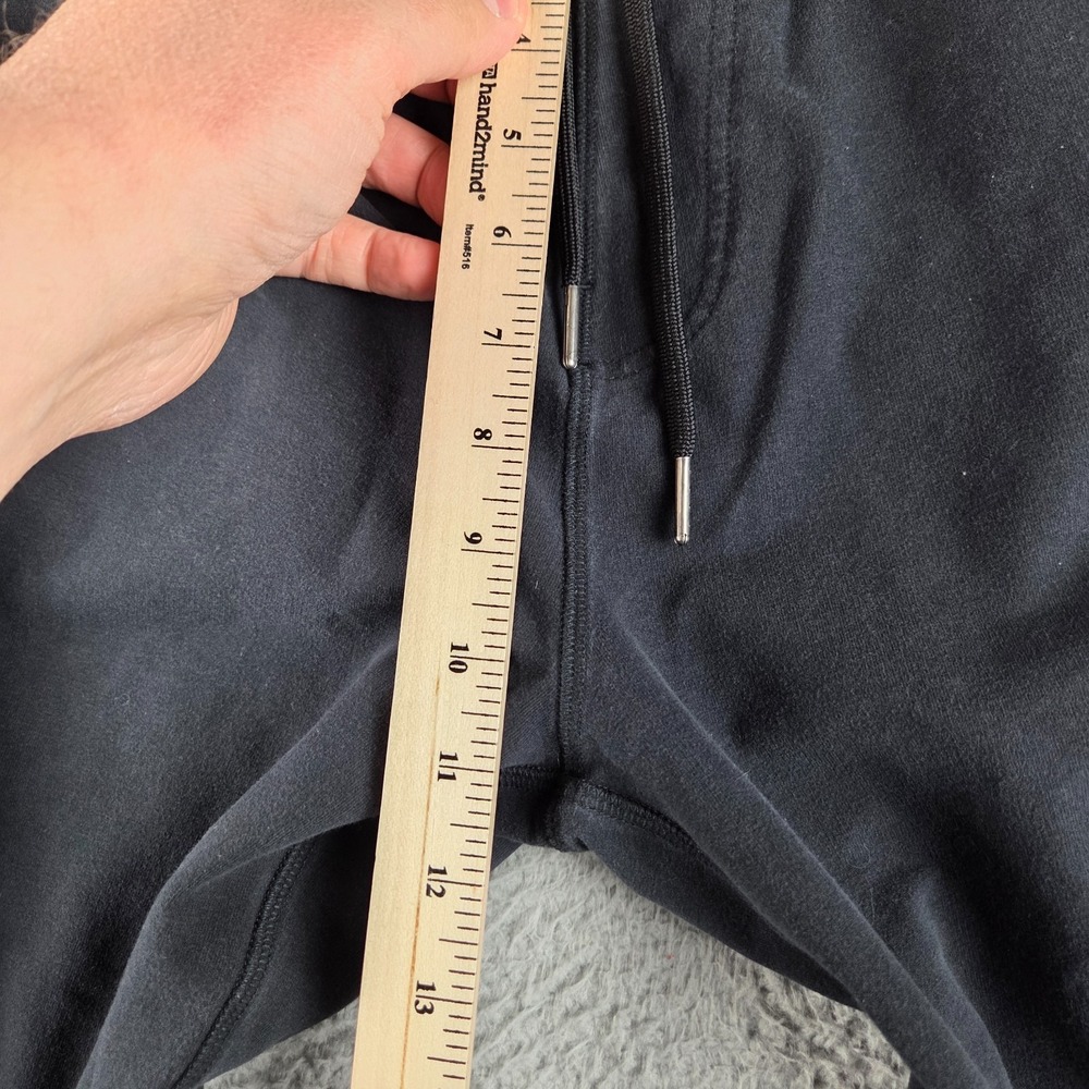 Mack Weldon Ace Sweatpant Men M Black Tapered Stretch Jogger Gym Lounge - Picture 5 of 11